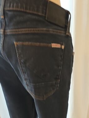 HUDSON  Men's Ethan 5 Pocket Dark Blue Denim Jeans